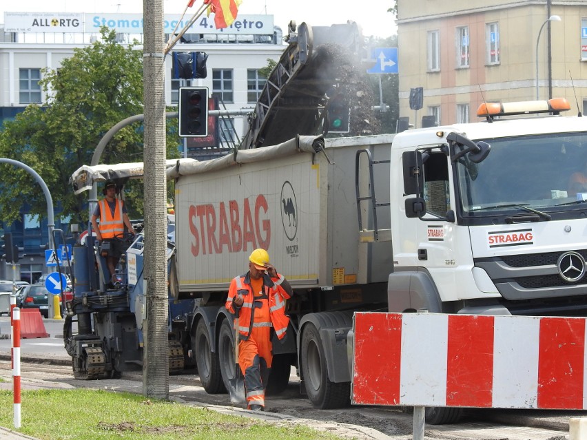 Remont ul. Legionowej w Białymstoku. Drogowcy rozpoczęli...