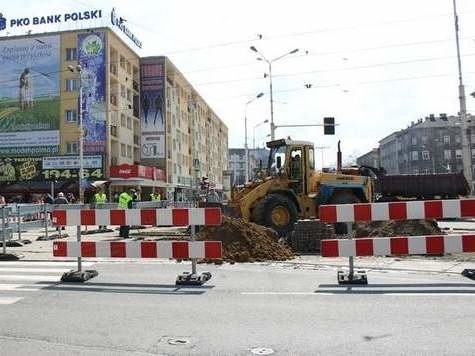 Pierwszy dzień zamknięcia skrzyżowania okazał się w miarę spokojny.