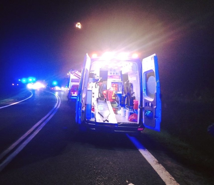 Podkarpacie. Tragiczny wypadek autobusu w Leszczawie Dolnej,...