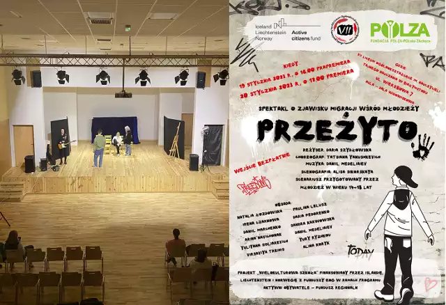 Spektakl młodzieży z Polski, Białorusi i Ukrainy