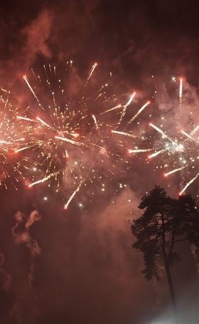 Mieszkańcy Kozienic powitali Nowy Rok 2022.