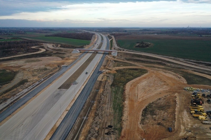 Tak w połowie listopada 2019 r. wyglądała autostrada A1. To...