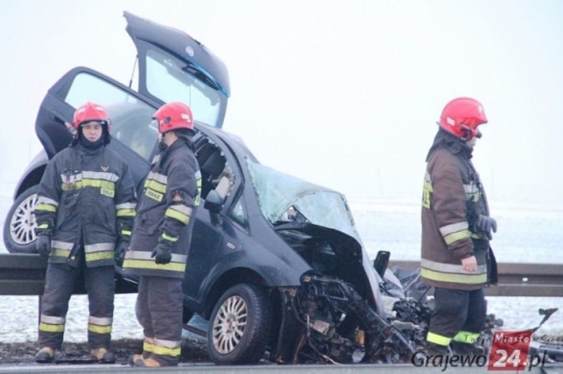 Wypadek w miejscowości Popowo