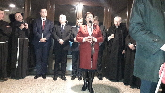 Kalwaria Zebrzydowska. Dzieci dziękowały premier Szydło za 500 plus