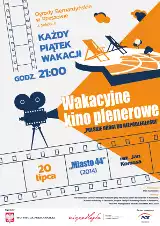 Dziś w Ogrodach Bernardyńskich - kino plenerowe. O 21 pokaz filmu „Miasto 44" w reż. Jana Komasy