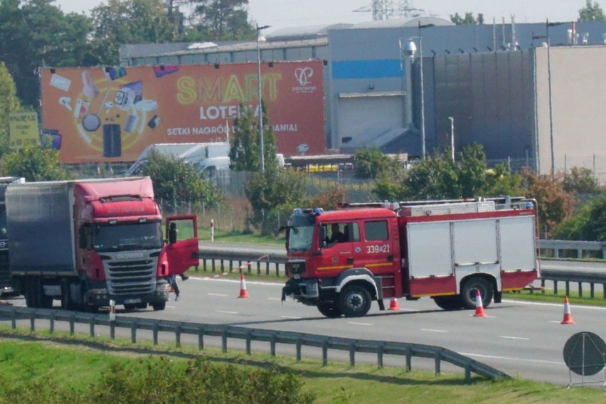 W środę, 8 września na 157 km autostrady A2, za Komornikami...