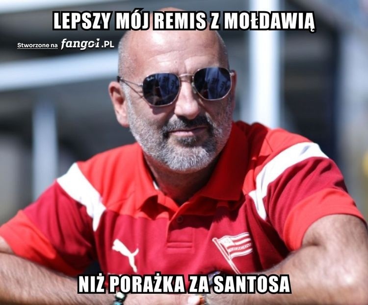 15.10.2023 r. Memy po meczu Polska - Mołdawia.