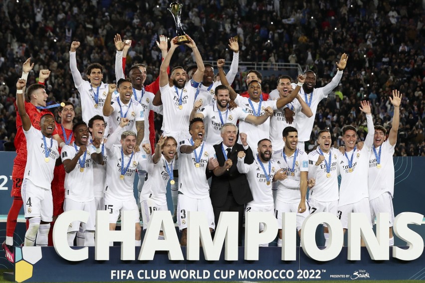Real Madryt zdobył tytuł klubowego mistrza świata po raz...