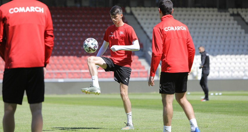 Piłkarze Cracovii wrócili na stadion