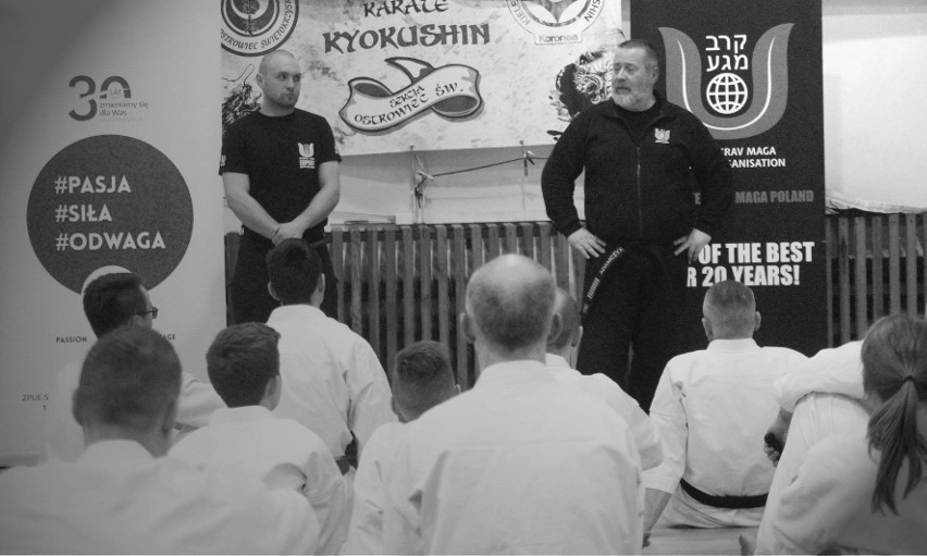 Zajęcia krav magi w Kieleckim Klubie Karate Kyokushin Koronea. Było duże zainteresowanie [ZDJĘCIA]