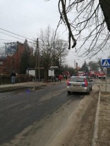 Pożar starego młyna w Malborku [ZDJĘCIA]