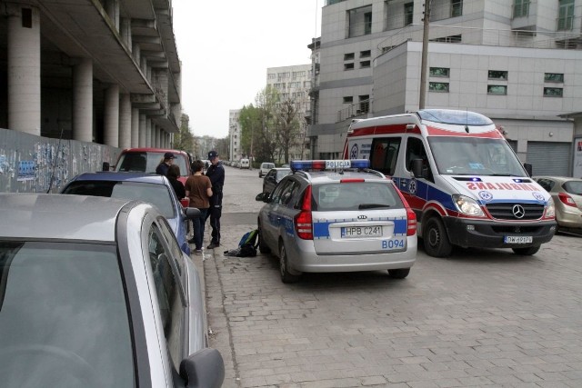 Wypadek w szkieletorze przy ul. Kolejowej