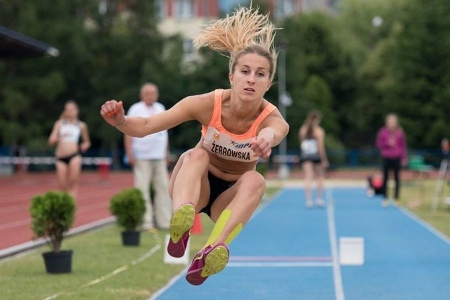 Magdalena Żebrowska pokazała, że stać ją na dalekie skakanie