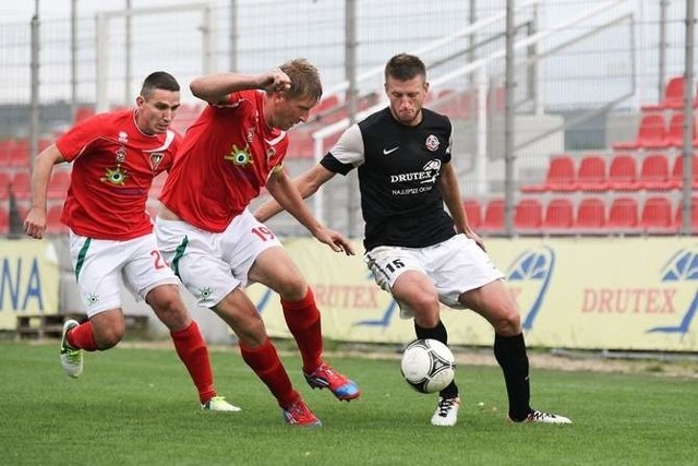 Zagłębie zremisowało z Druteksem-Bytovią Bytów (1:1).