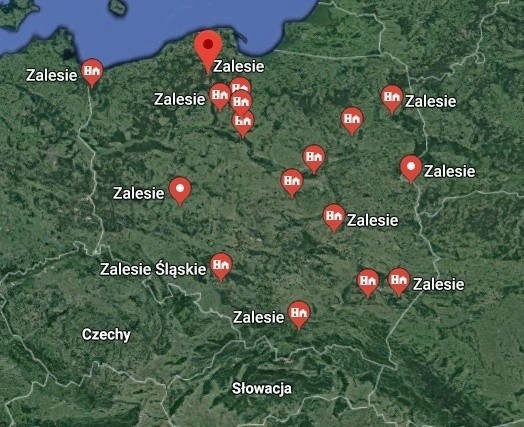 W Polsce mamy 86 wiosek o tej nazwie - na podium również...