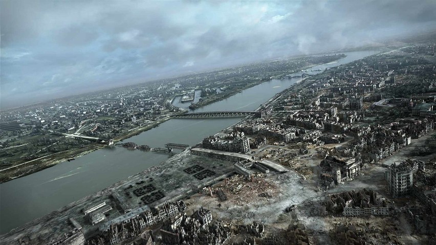 To był straszliwy widok! Wymarła Warszawa w gruzach... (video, zdjęcia)