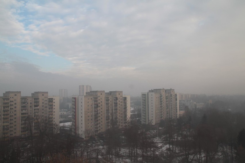 Kraków. Smog nad Prądnikiem Czerwonym [ZDJĘCIA]