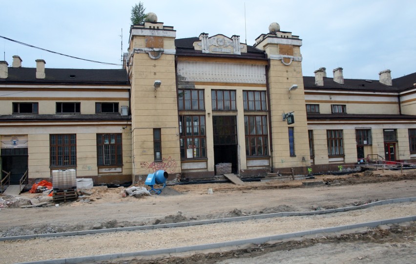 Pierwszy dworzec w Zawierciu został tuż przed I wojną...