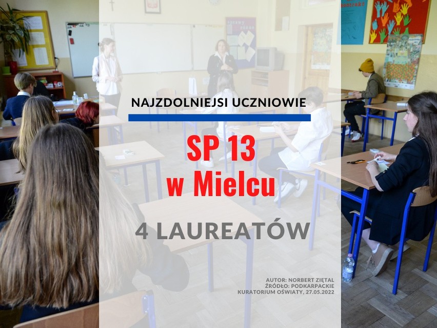 13. miejsce: Szkoła Podstawowa 13 w Mielcu...