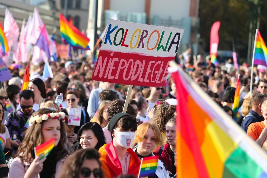 Tak było na Marszu Równości we Wrocławiu.