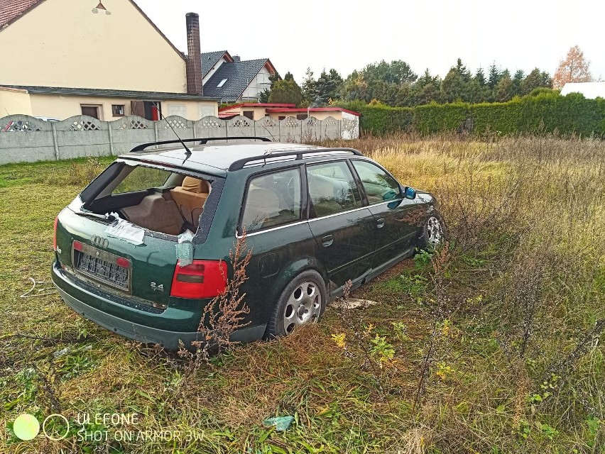 W Sieroniowicach łupem złodziei padło 8 aluminiowych felg,...