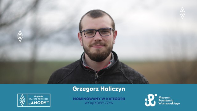 Grzegorz Haliczyn został laureatem VII edycji Nagrody im. Jana Rodowicza „Anody” w kategorii „Wyjątkowy czyn”.