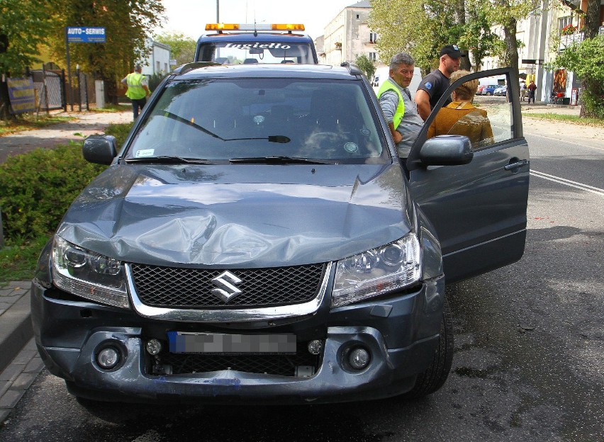 Posłanka PO Elżbieta Radziszewska miała wypadek w Piotrkowie Trybunalskim [ZDJĘCIA]