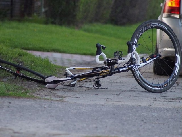To kolejny wypadek z udziałem rowerzysty. Na zdjęciu rower 60-latka potrąconego w Chojnicach na początku października.
