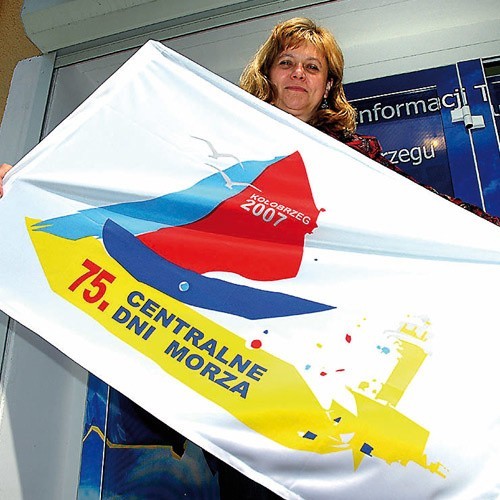 Przygotowania do Centralnych Dni Morza trwają &#8222;pełną parą&#8221;. &#8211; Grunt to promocja &#8211; mówi Beata Mieczkowska, szef Cepitu. Na imprezę zostały przygotowane nawet specjalne flagi.