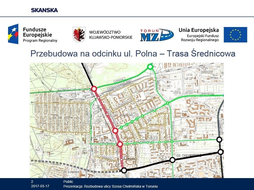 Tak zmieni się Szosa Chełmińska [PREZENTACJA]