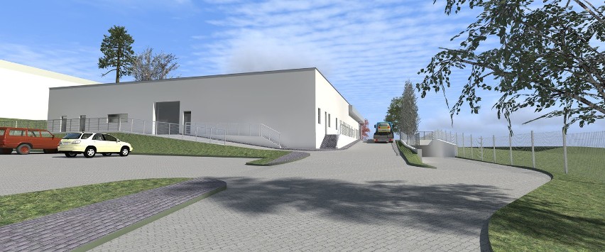 Tak będzie wyglądała po rozbudowie stacja dealerska Toyoty w Kielcach