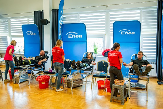 Kolejna akcja krwiodawstwa w Enei Połaniec miała miejsce w poniedziałek, 16 maja