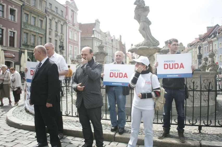 Wiec poparcia dla Andrzeja Dudy