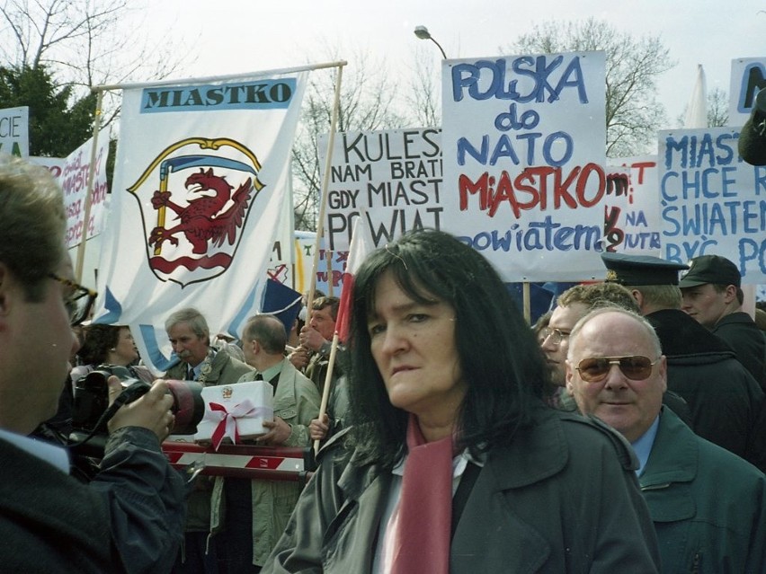 Mieszkańcy Miiastka walczą w Warszawie o powiat