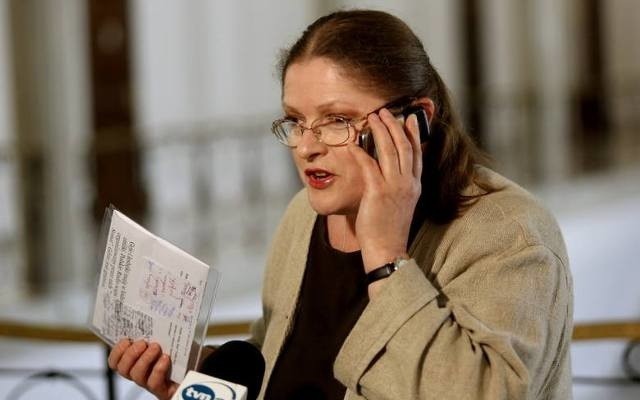 Krystyna Pawłowicz krzyczała z ław poselskich do posła mniejszości niemieckiej.