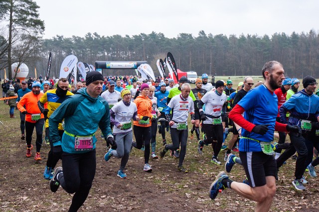 CITY TRAIL w bydgoskim Myślęcinku - 3 marca 2019 roku. Ostatni, szósty bieg w tej edycji.