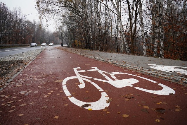 Nowa droga rowerowa została poprowadzona po wschodniej stronie ul. Szopienickiej. Jej początek zlokalizowany jest w okolicach skrzyżowania z ul. Bernarda Krawczyka, skąd biegnie do ul. Mysłowickiej na Giszowcu.