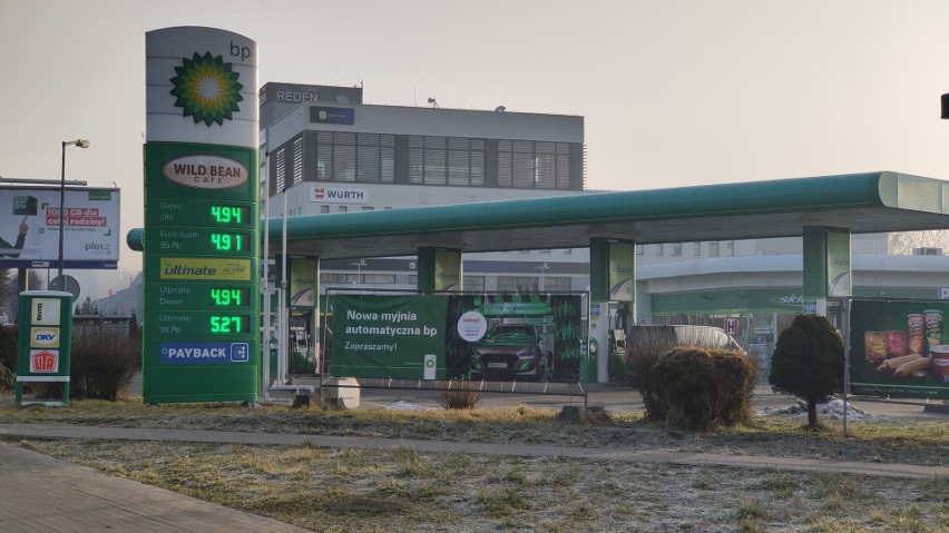 Ceny paliw na stacjach benzynowych w Dąbrowie Górniczej