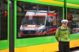 Poznań: Kolizja na Roosevelta. Tramwaj uderzył w auto