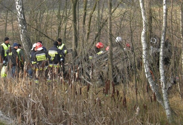 Wypadek w Gałkówce