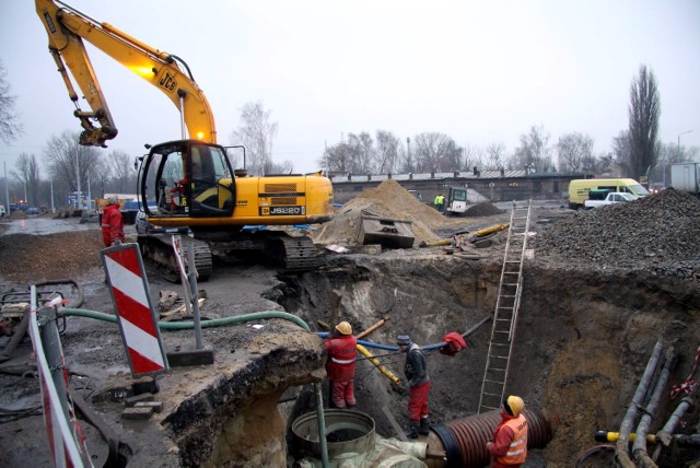 Przebudowa ul. Gazowej potrwa do końca miesiąca.