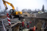 Kończą się prace przy drogach prowadzących do stadionu przy Krochmalnej