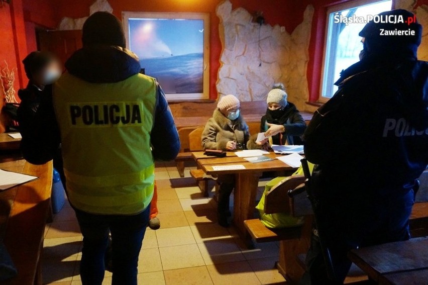 Nalot policji i sanepidu na stację narciarską w powiecie...