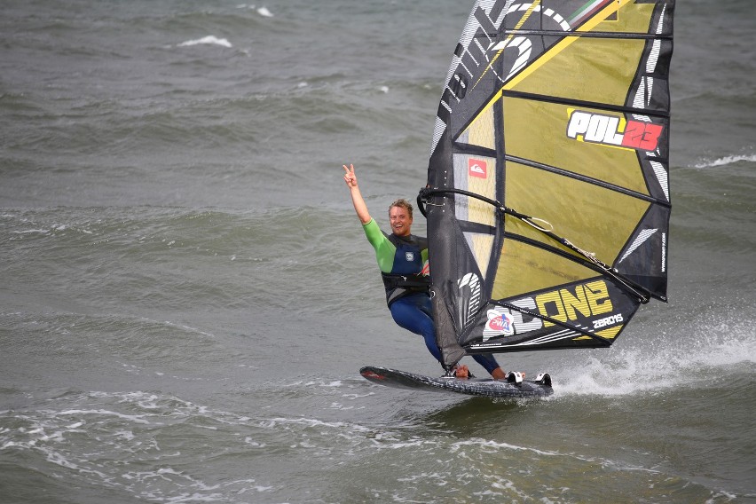 Maciej Rutkowski, mistrz świata juniorów w windsurfingu...