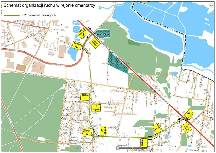 Wszystkich Świętych 2016. Białystok: Organizacja ruchu i...