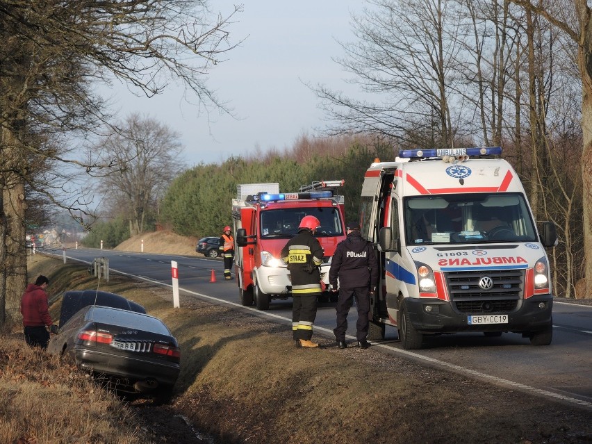 Dzisiaj (sobota 27.02) doszło do wypadku w Węglewie (gmina...