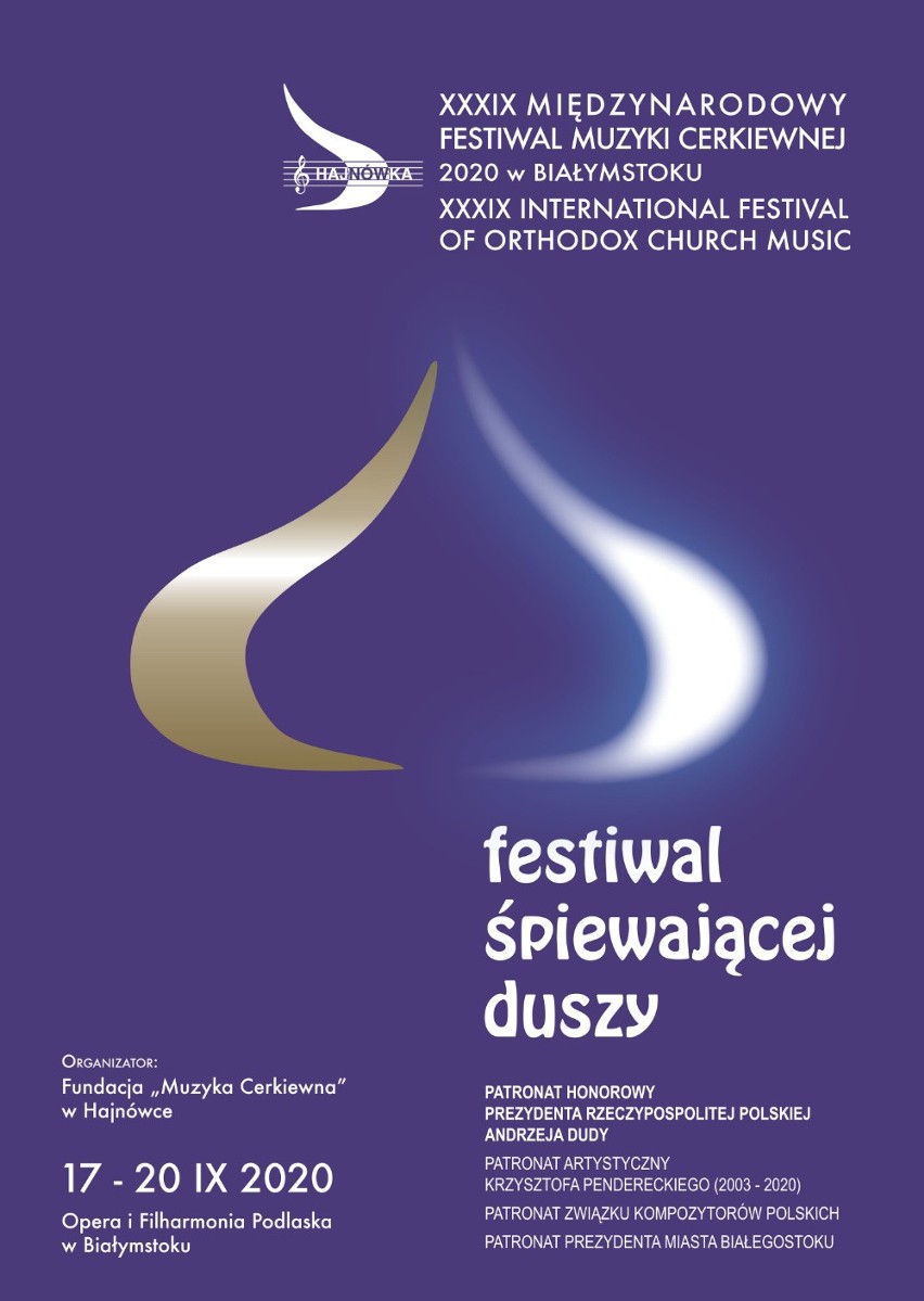 XXXIX Międzynarodowy Festiwal Muzyki Cerkiewnej "Hajnówka...