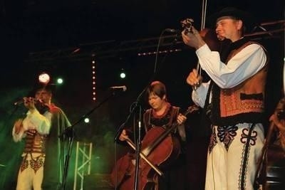 Gwiazdą tegorocznego festiwalu był góralski zespół Trebuniów - Tutków, który wystąpił podczas otwarcia FOT. BOŻENA GĄSIENICA