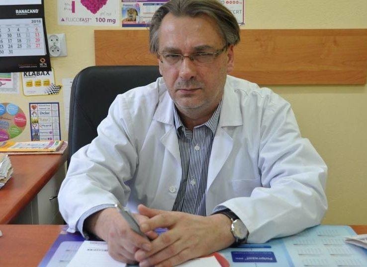 1. Zbigniew Stępień, pracuje w Ośrodku Zdrowia w Majdowie