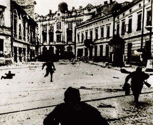 Walki na ul. Zielonej we Lwowie - lipiec 1944 r.